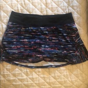 lululemon multi-colored skirt